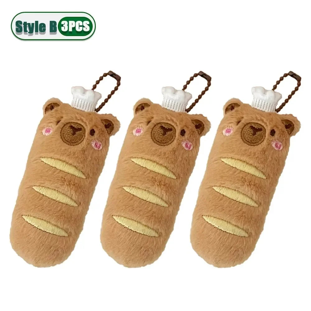 1-20PCS Kawaii Capybara Plush Pendant