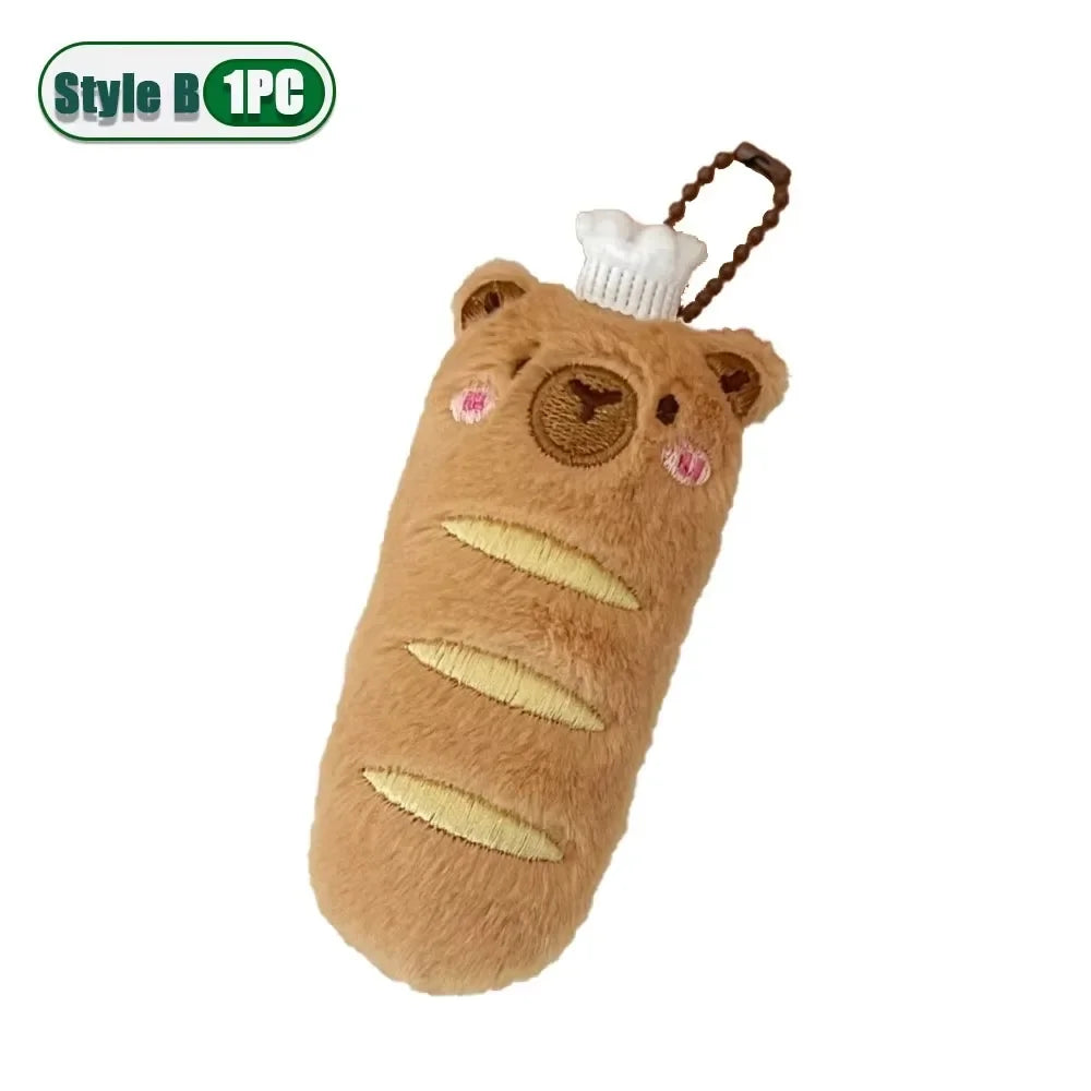1-20PCS Kawaii Capybara Plush Pendant
