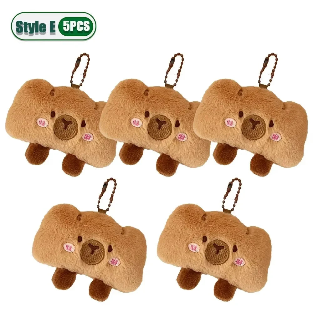 1-20PCS Kawaii Capybara Plush Pendant