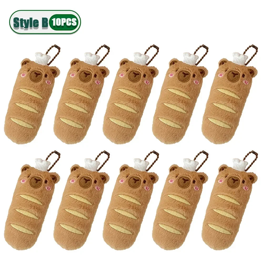1-20PCS Kawaii Capybara Plush Pendant
