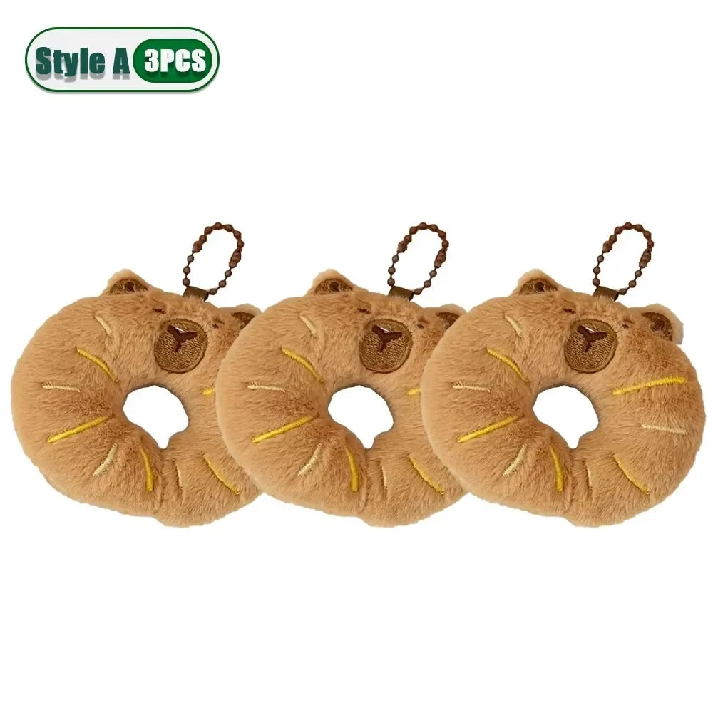 1-20PCS Kawaii Capybara Plush Pendant
