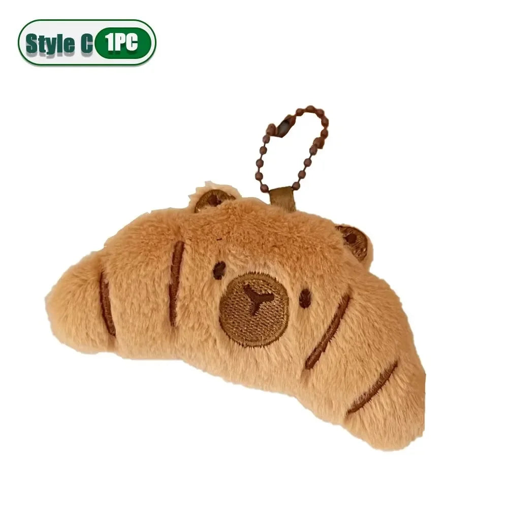1-20PCS Kawaii Capybara Plush Pendant