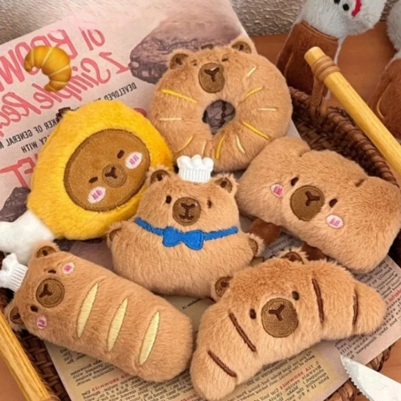 1-20PCS Kawaii Capybara Plush Pendant