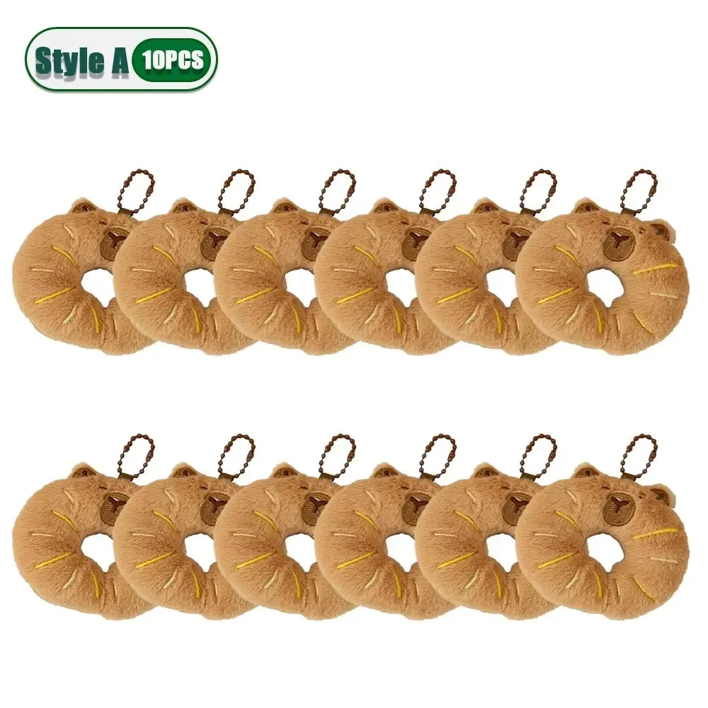 1-20PCS Kawaii Capybara Plush Pendant